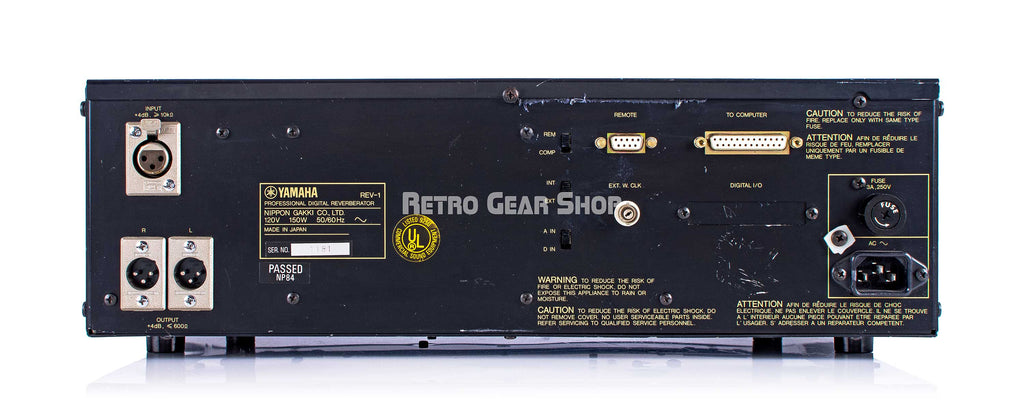 Yamaha Rev-1 1181 Rear