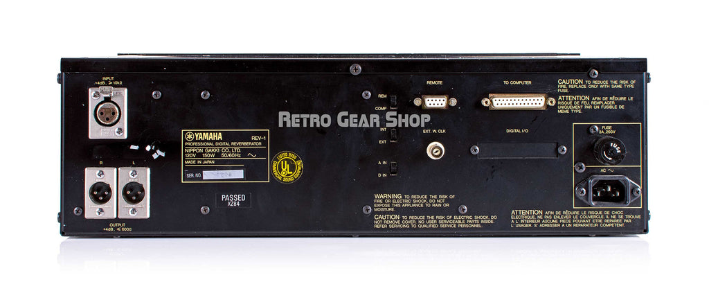 Yamaha Rev-1 Reverb Rear