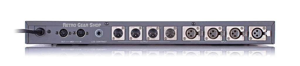 Zoom 9200 Advanced Reverberation Processor Rear