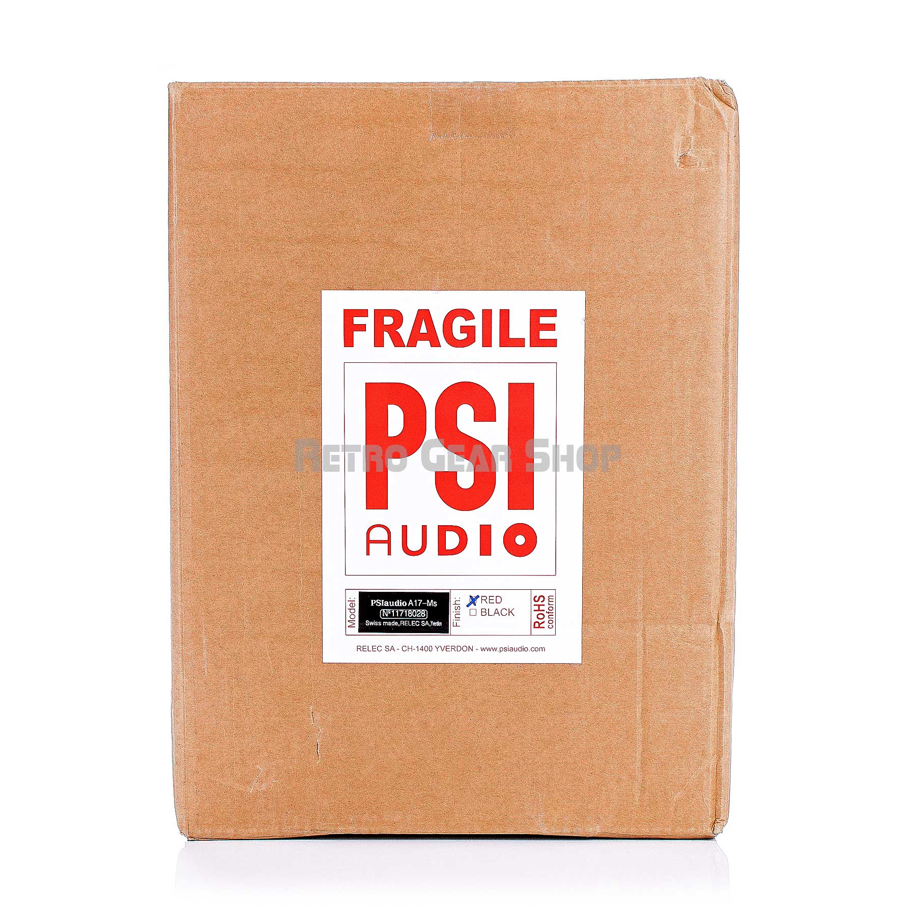 PSI Audio A17-M Shipping Box