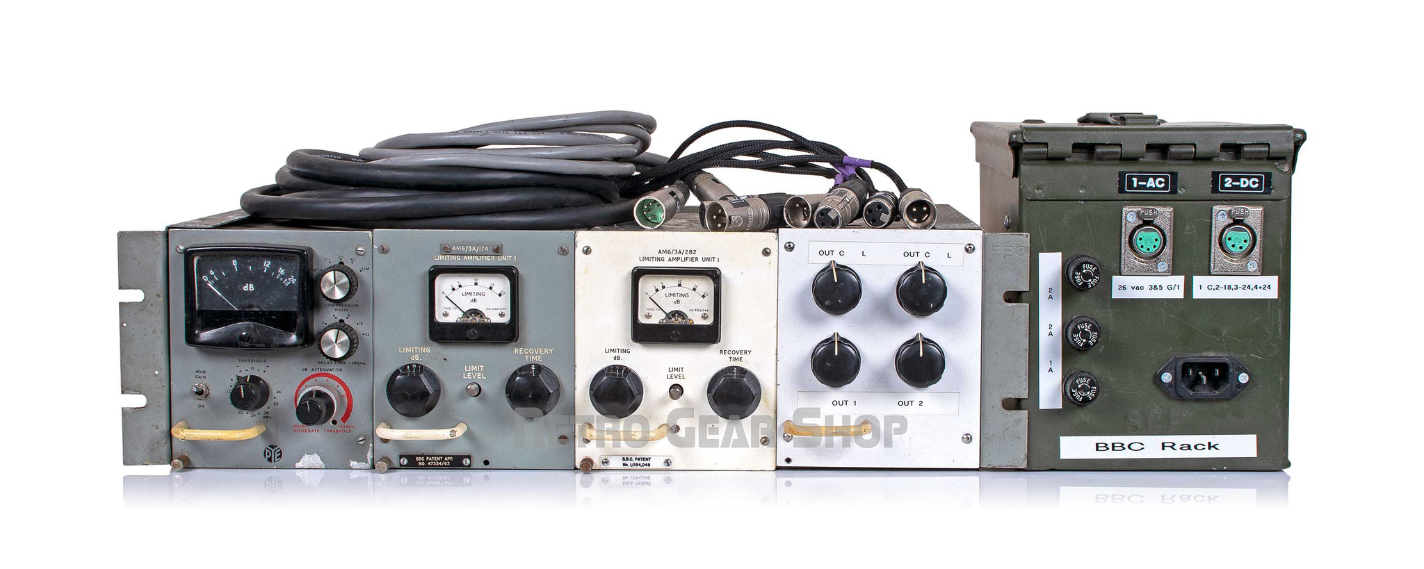 BBC AM6 3A Limiting Amplifier Pye 842678 Compression Amp Modules Custom Rack PSU Vintage Rare