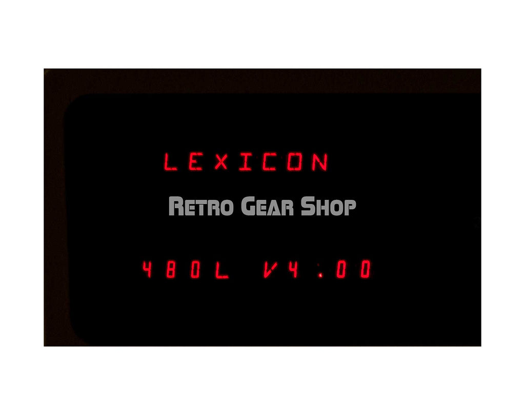 Lexicon 480L Larc Remote Screen