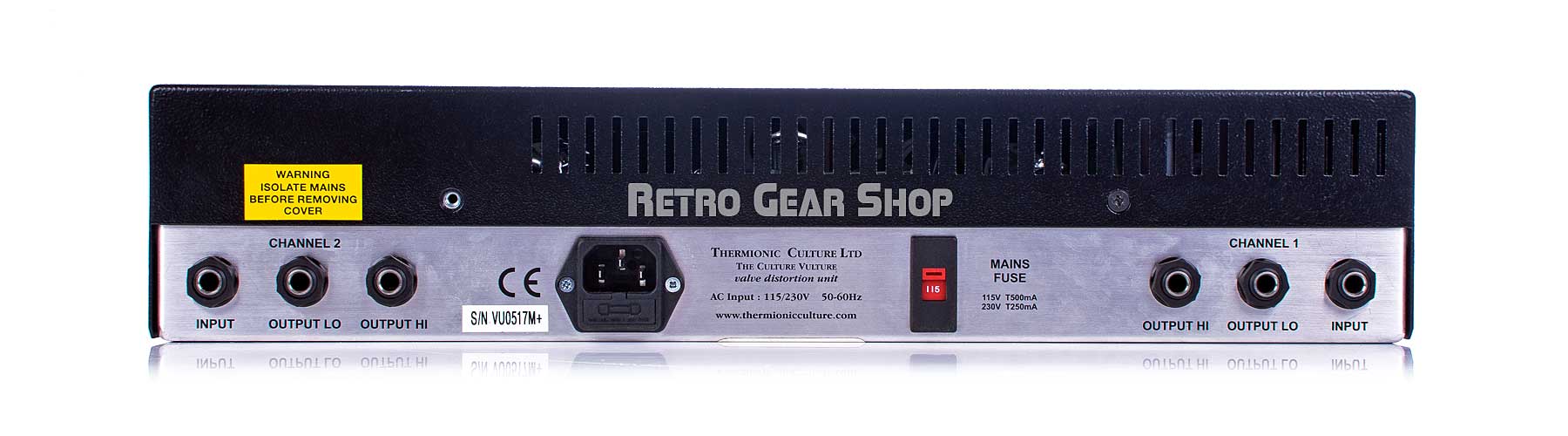 Thermionic Culture The Culture Vulture Mastering Plus Tube