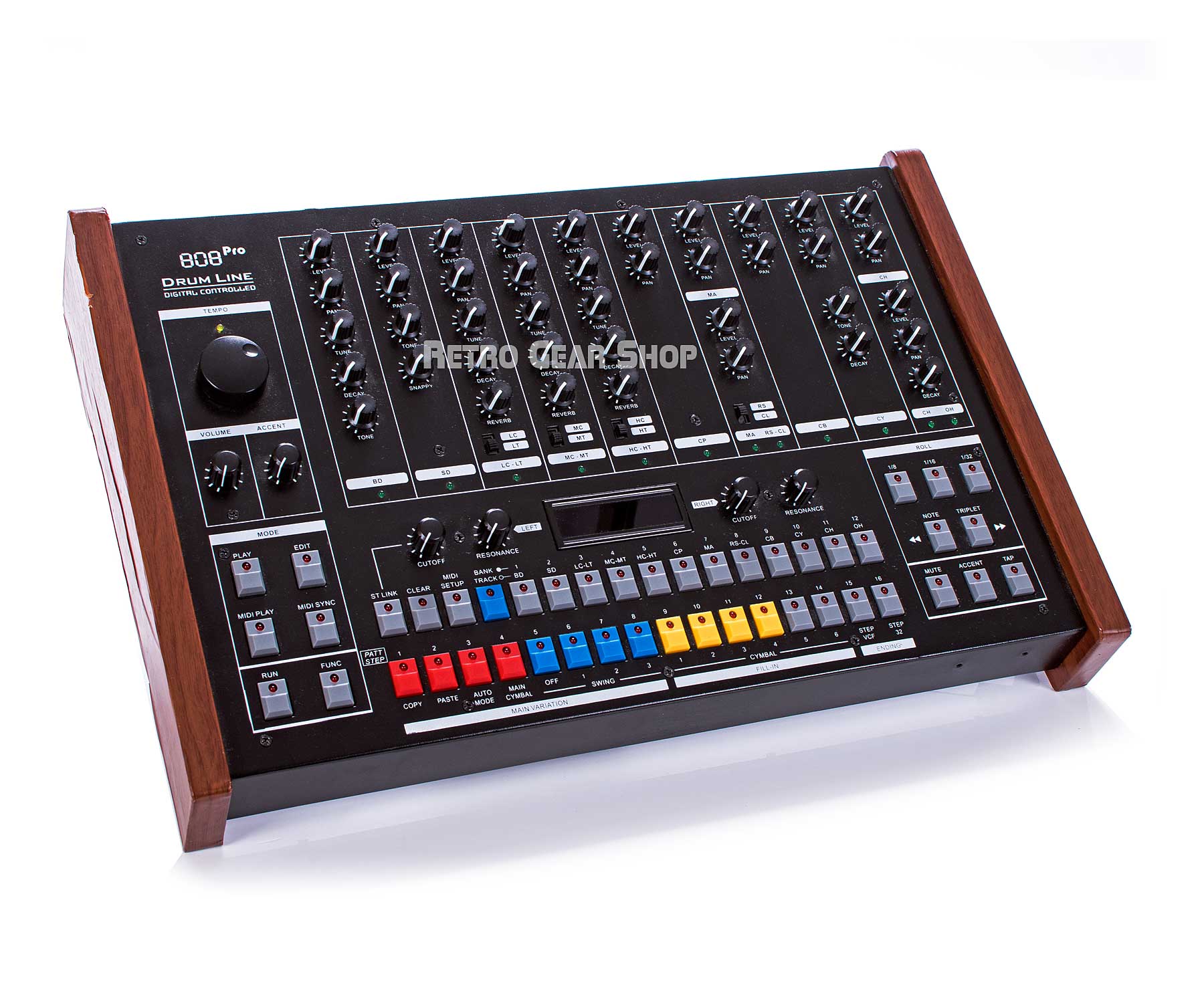 Drum Line 808Pro Rare Vintage Analog Drum Machine Roland TR-808