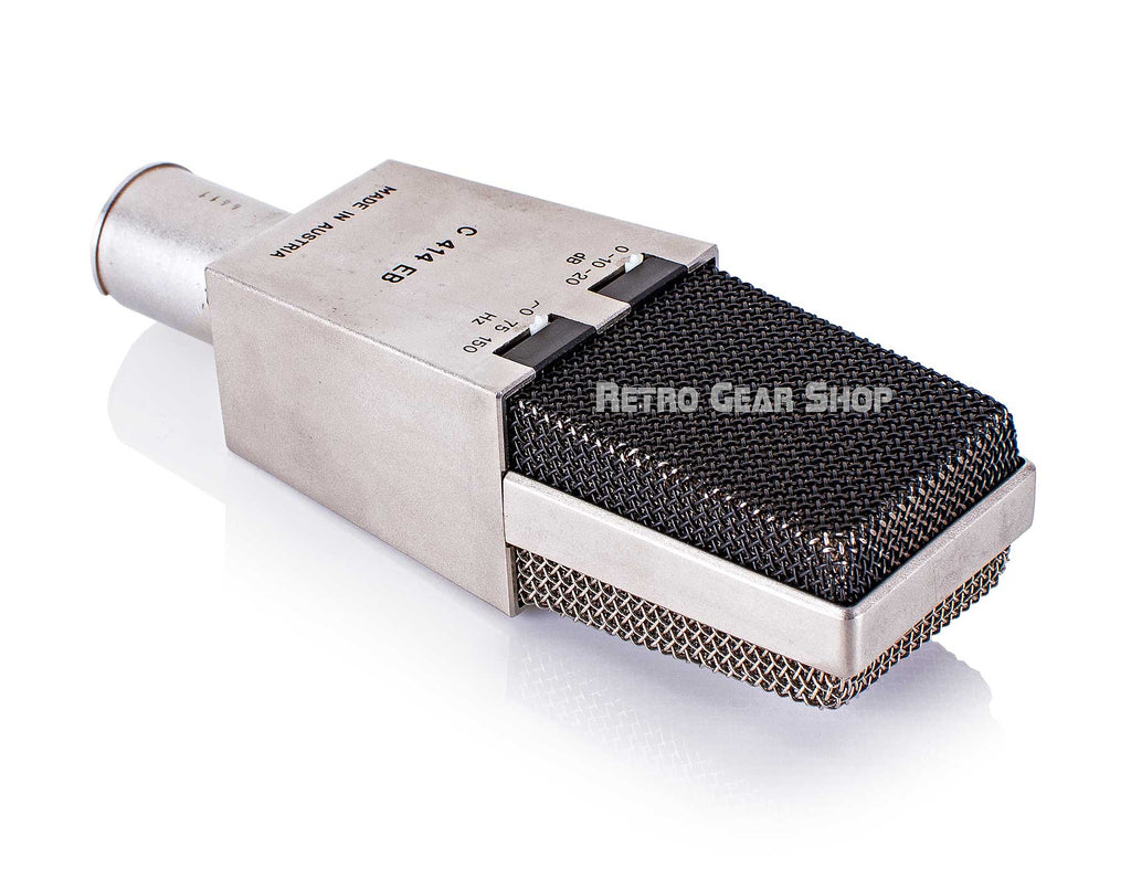 AKG C414 EB Brass CK12 Capsule Top Left