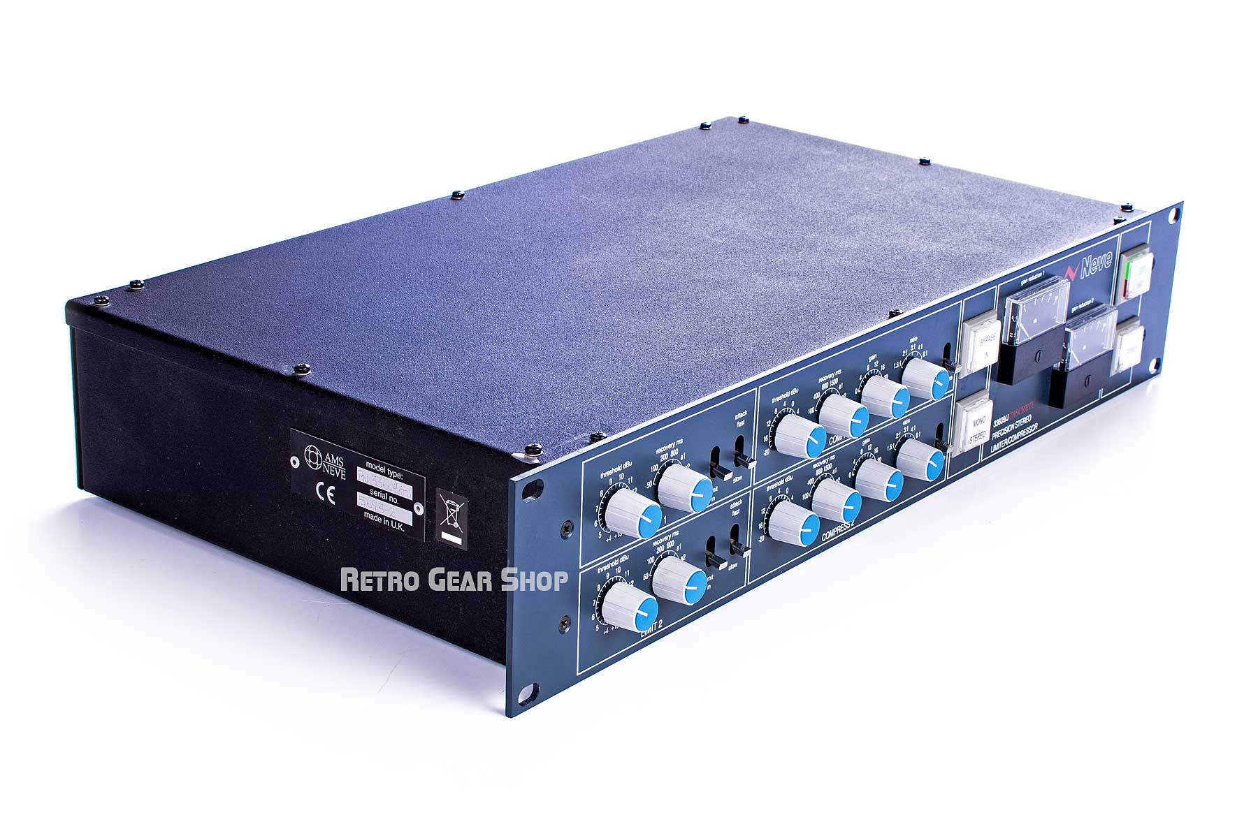 AMS Neve 33609 J/D Discrete Stereo Compressor Limiter– Retro Gear Shop