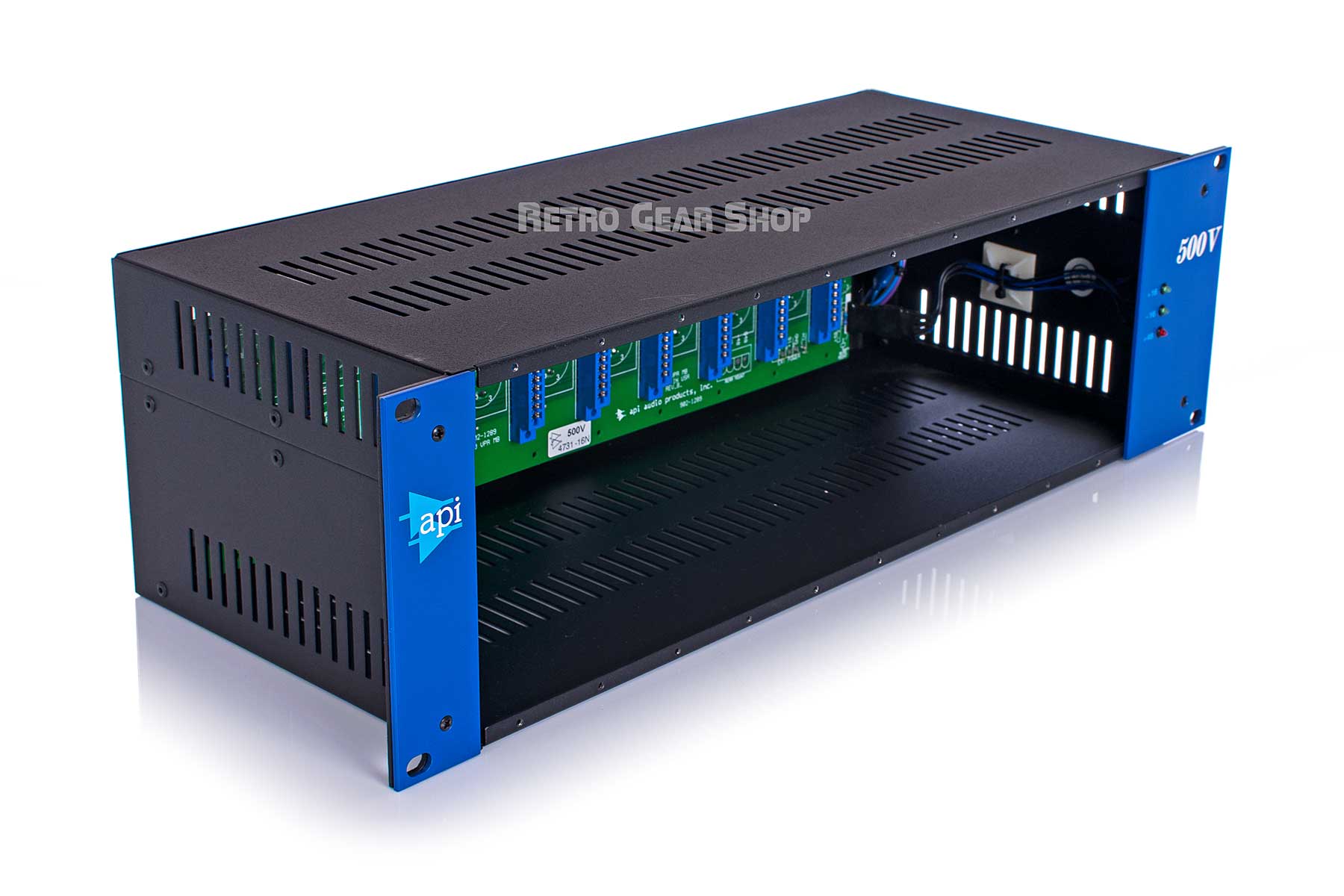 API 500VPR 10 Slot 500 Series Power Rack + PSU L200 – Retro Gear Shop