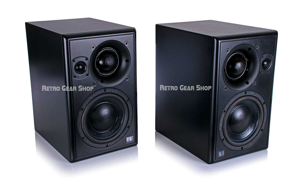 ATC SCM25A Studio Monitors Pair Top Left