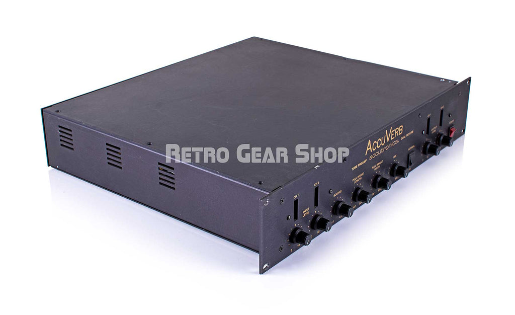 Spring Reverb Accutronics Accutronics Accuverb Tube Preamp Dual Spring Reverb Stereo Effect Rare ...