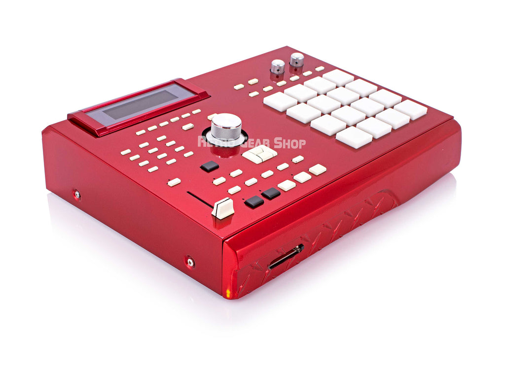 Akai MPC 2000XL Custom Red Top Left