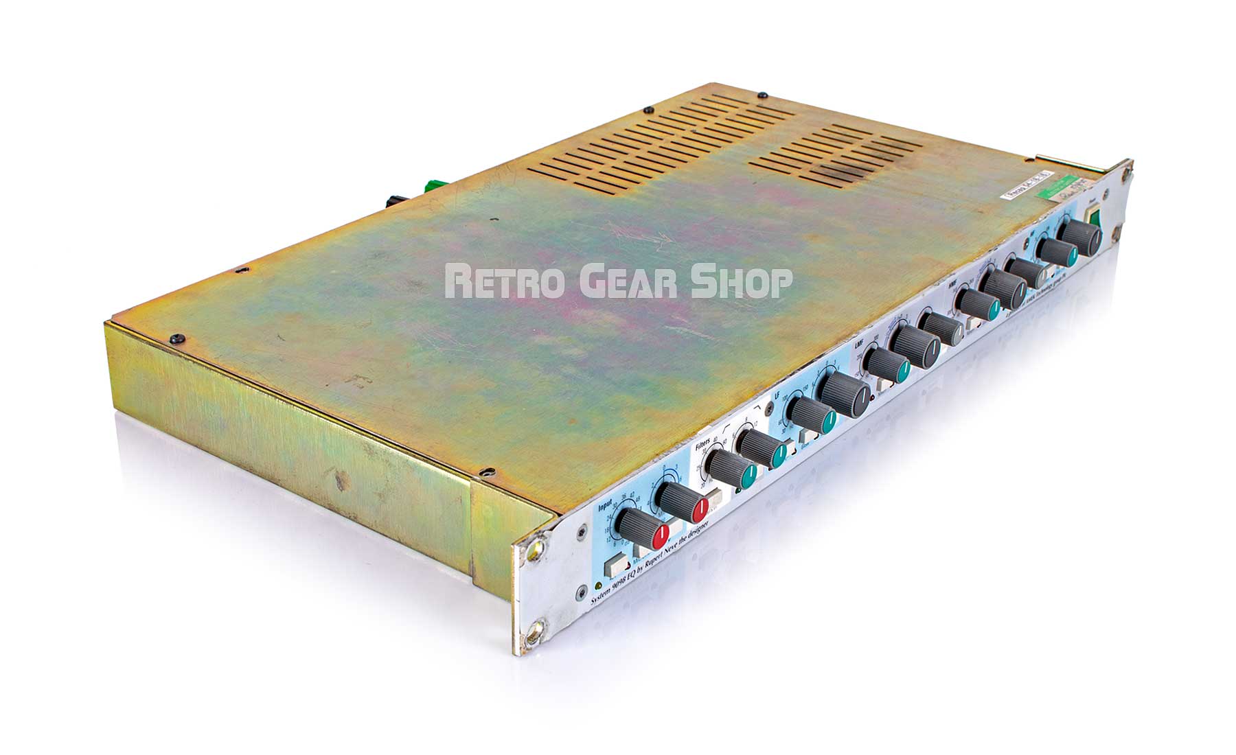 Amek System 9098 Channel Strip Preamp Equalizer Rare Vintage Pre
