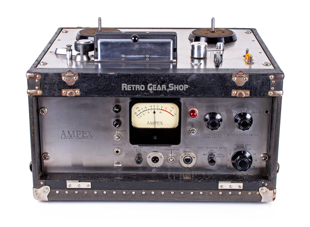 Ampex 400 Top Angle