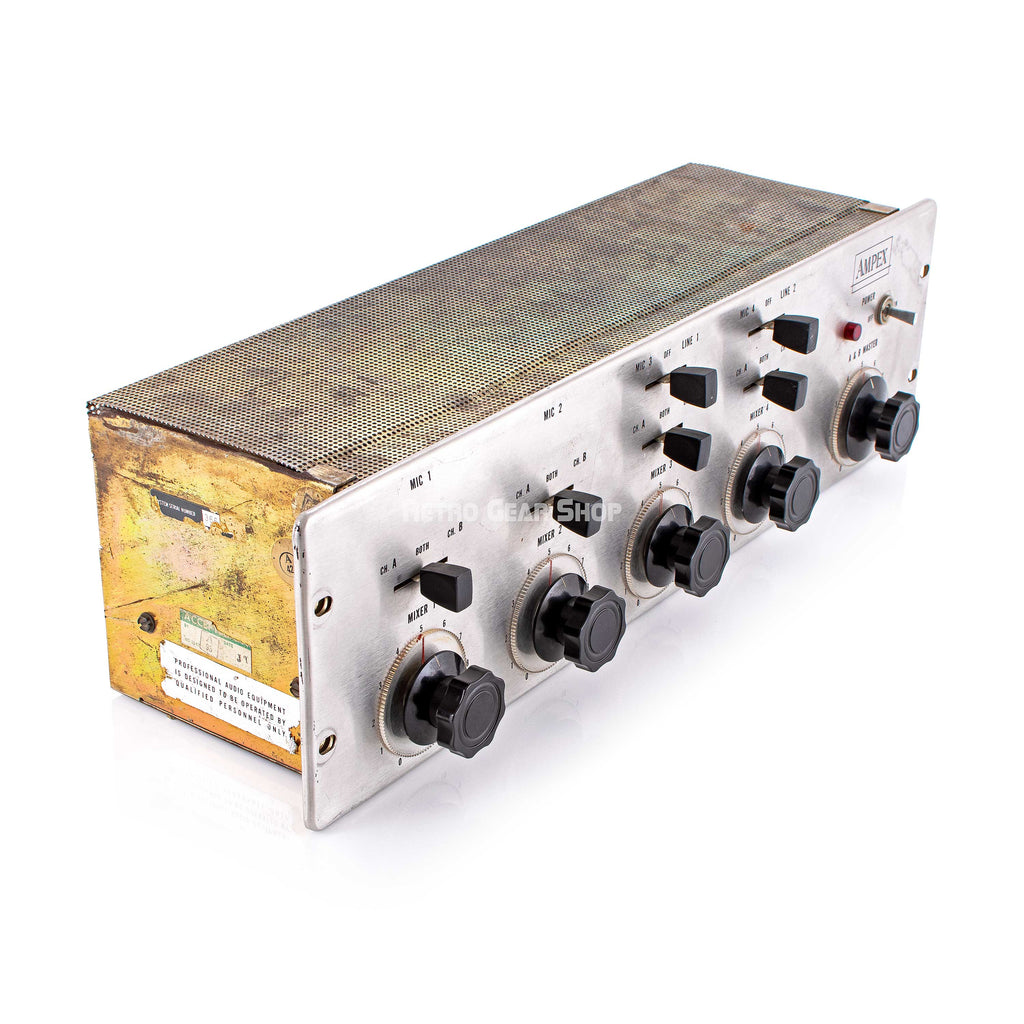 Ampex MX-10 Top Left