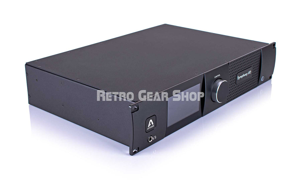 Apogee Symphony I/O MKII 8x8 Analog 2x6 AES Audio Interface + Remote + DB25 Cables AD/DA Top Left