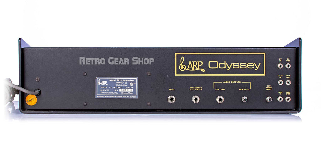 Arp Odyssey MkII Model 2813 Rear