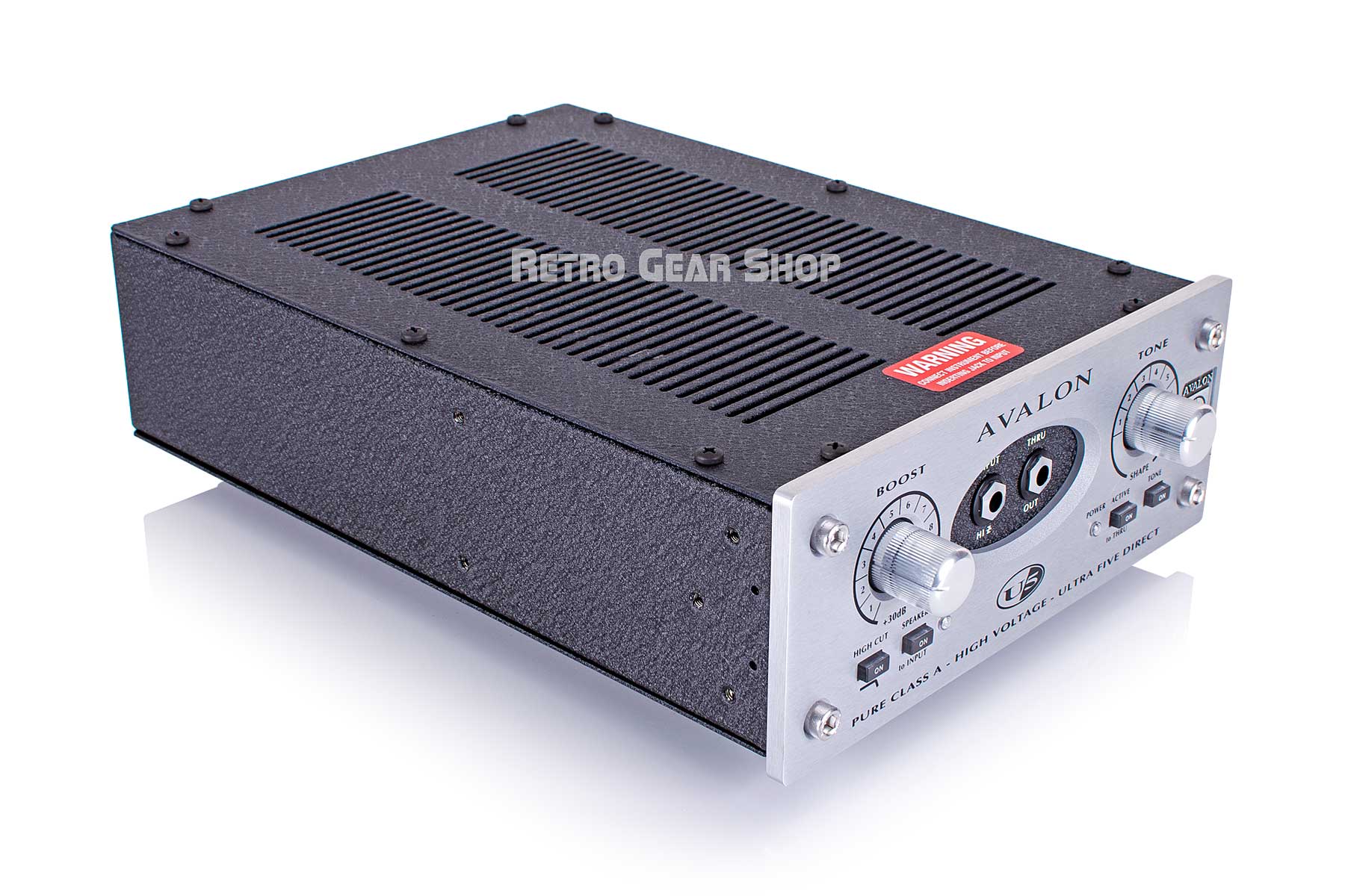 Avalon U5 Direct Box Instrument Preamplifier Class A Active DI