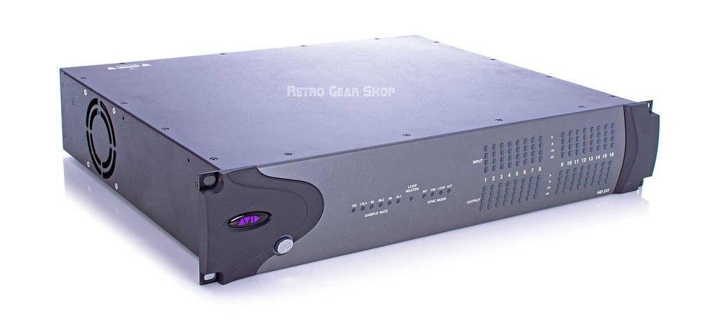 Avid HD I/O 16x16 Analog Top Left