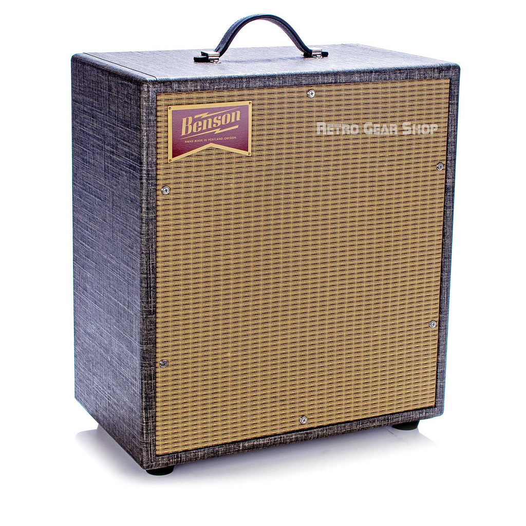 Benson Amps Monarch 1x12 Cab Night Moves Wheat Grill Top Left