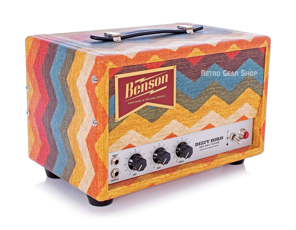 Benson Amps Dizzy Bird 1 Watt Reverb Old Mexico Top Left