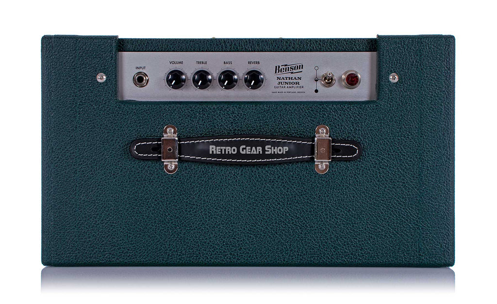 Benson Amps Nathan Junior Green Checkered Top