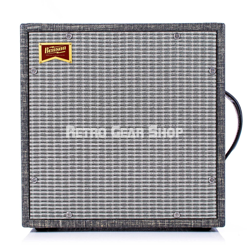 Benson Amps Vinny 1x10 Cab Night Moves Silver Grill Front