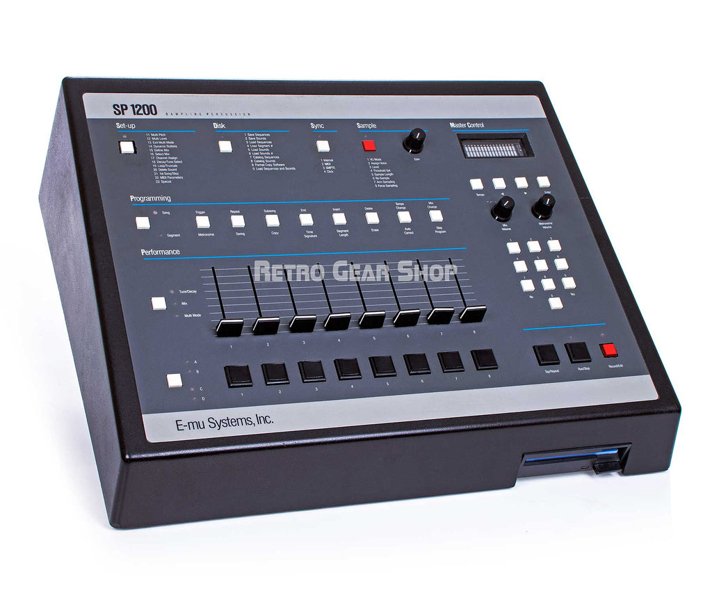 E-Mu SP-1200 Reissue Upgraded Screen Vintage Sampler