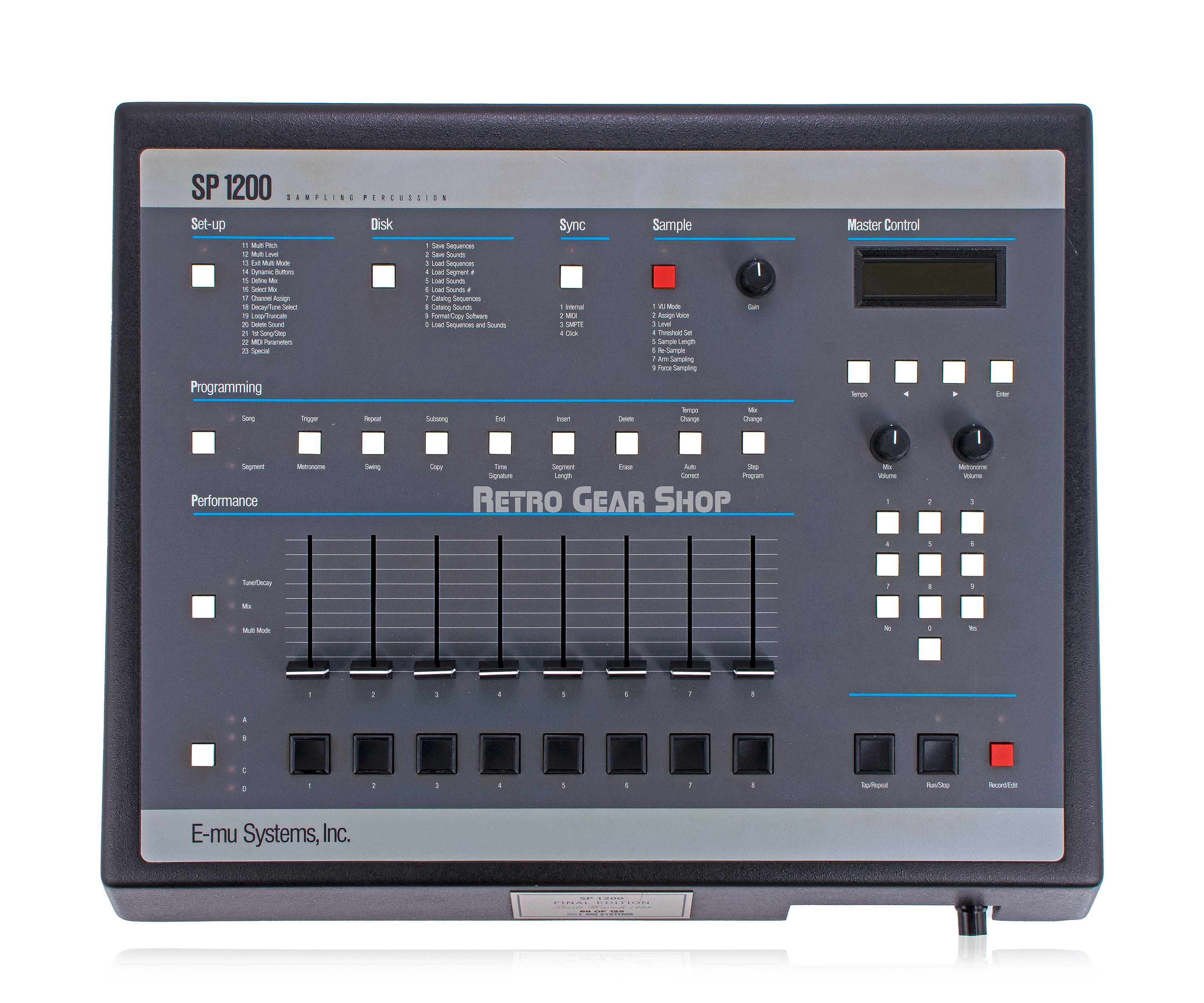 DTM・DAW Sp1200 EMU Systems SP1200 Sampler Drum Machine Final Edition