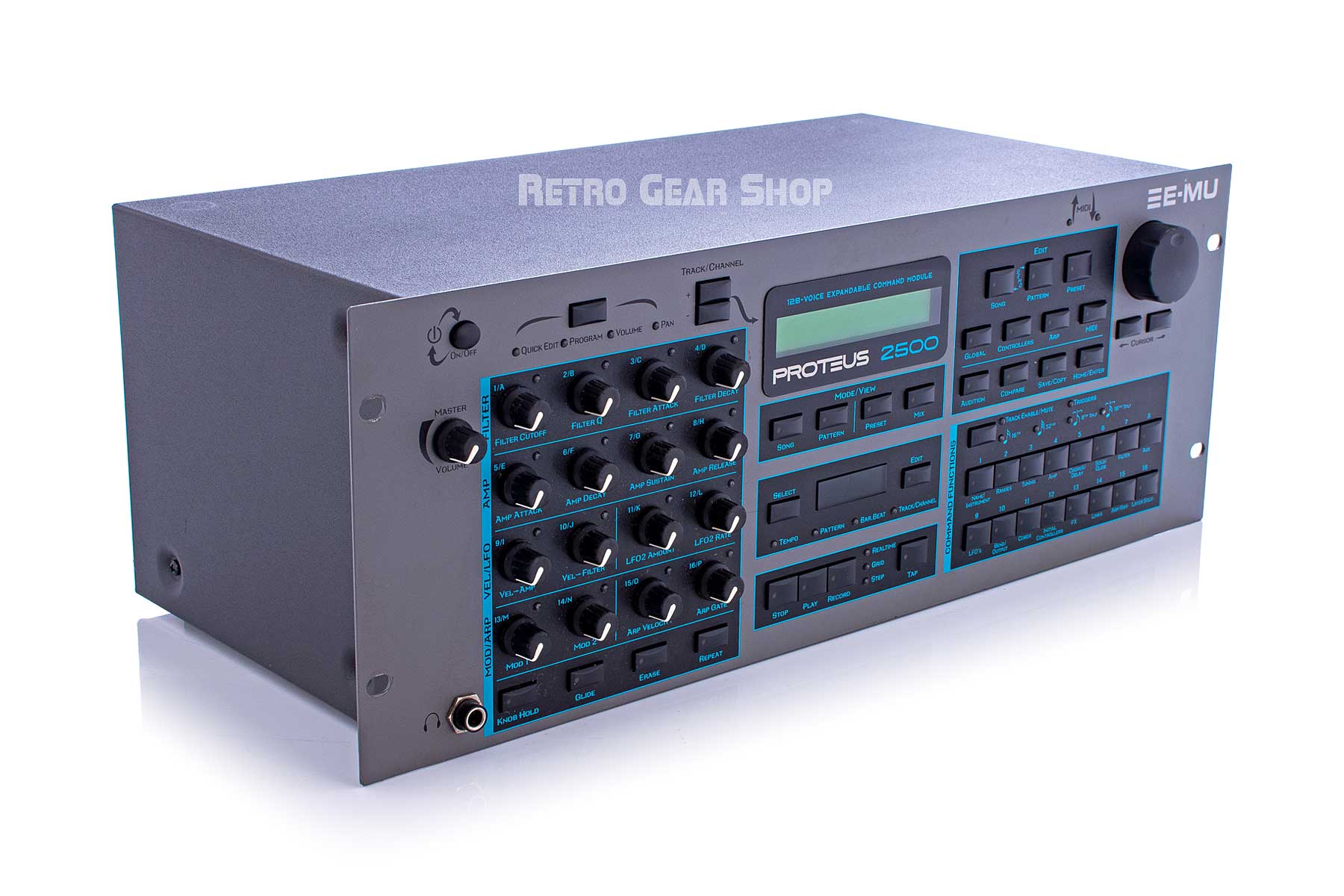 E-MU Systems Proteus 2500 Synthesizer Synth Emu Puff Daddy DHRS