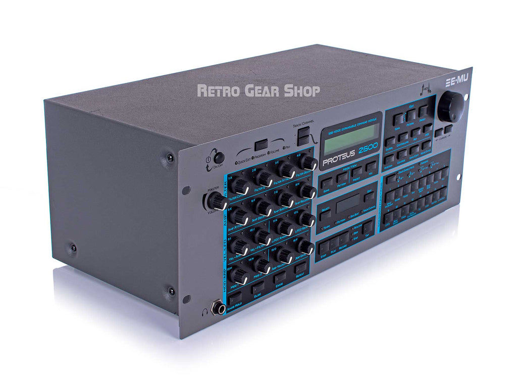 E-MU Systems Proteus 2500 Synthesizer Top Left