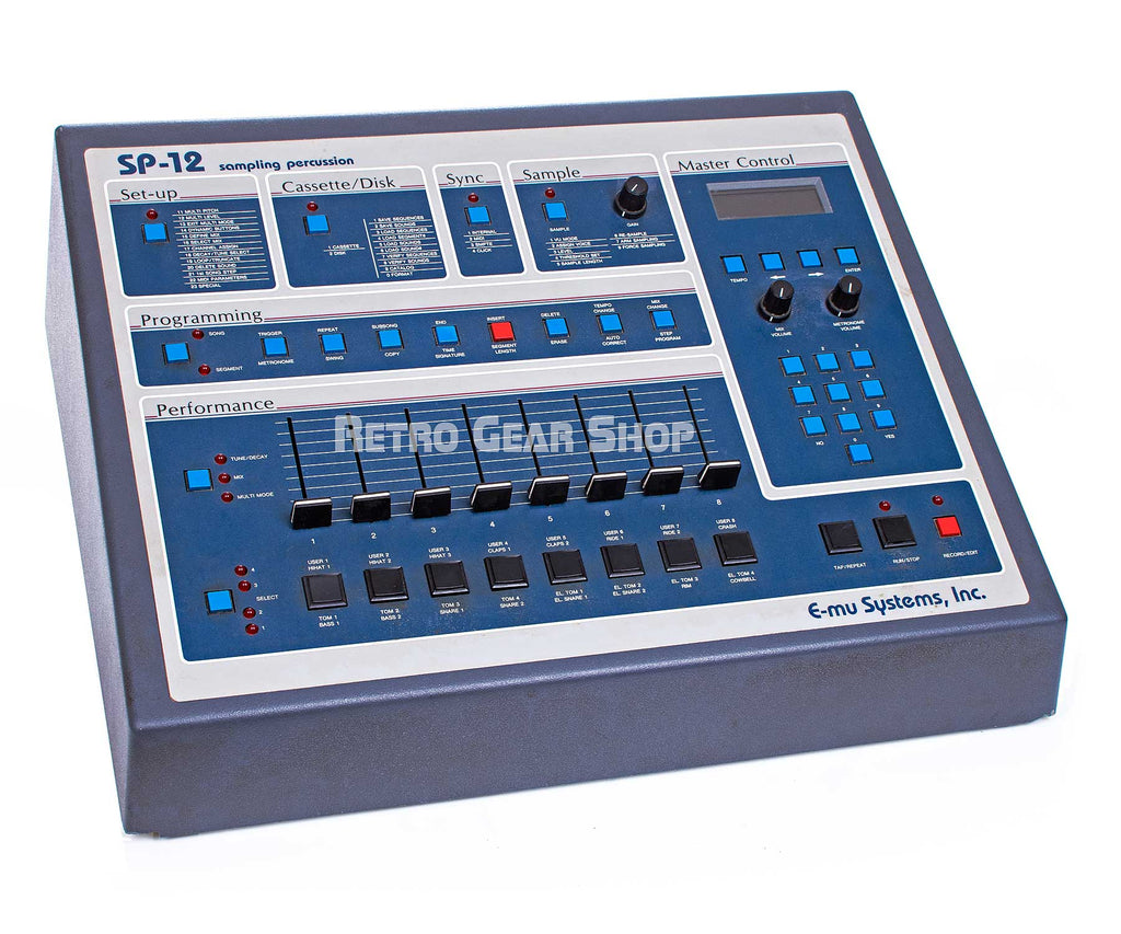 E-Mu SP-12 Turbo Upgraded Screen Vintage Sampler