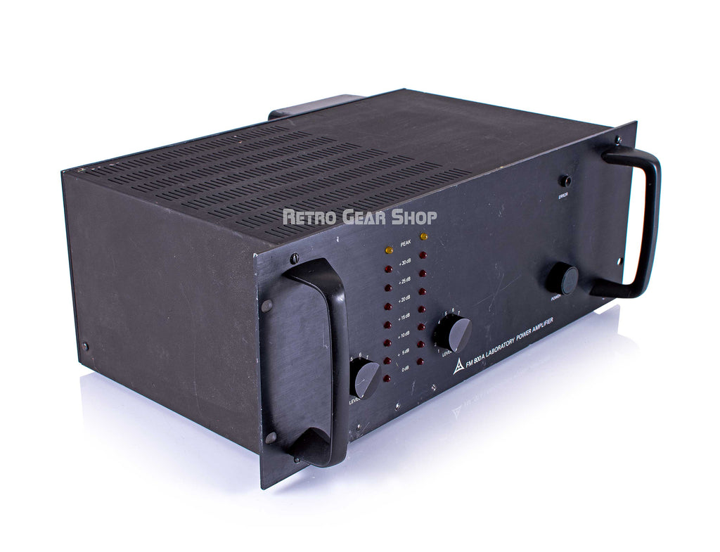 FM Acoustics 800A Laboratory Power Amplifier Series II Top Left