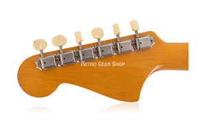 Fender 1966 Musicmaster II Daphne Blue Tuners