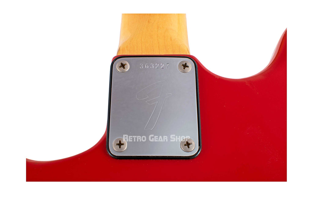 Fender 1973 Bronco Dakota Red Backplate