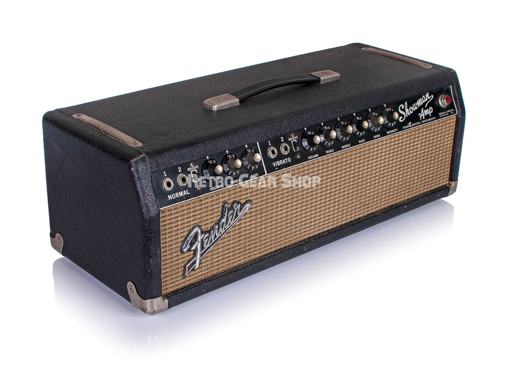 Fender Showman Head Top Left