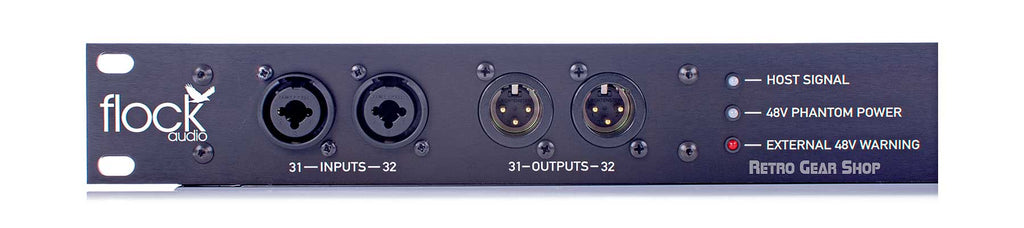 Flock Audio Patch Front Left Detail