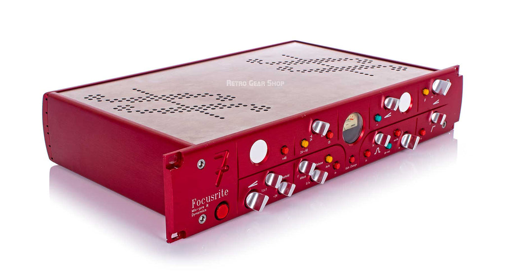 Focusrite Red 7 Mic Pre Top Left