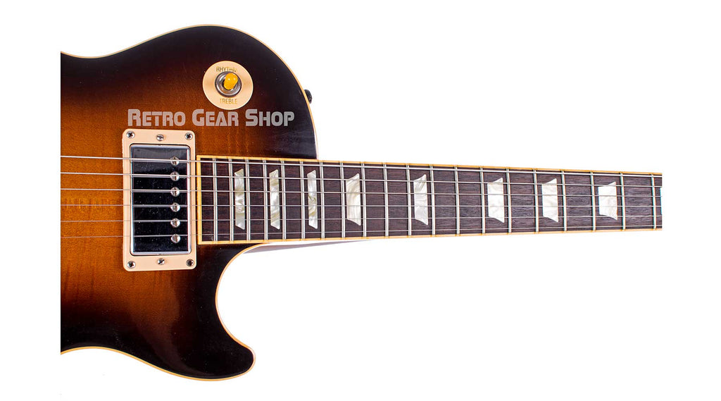 Gibson Les Paul Standard Plus in Desert Burst 2008 Electric Guitar Fretboard