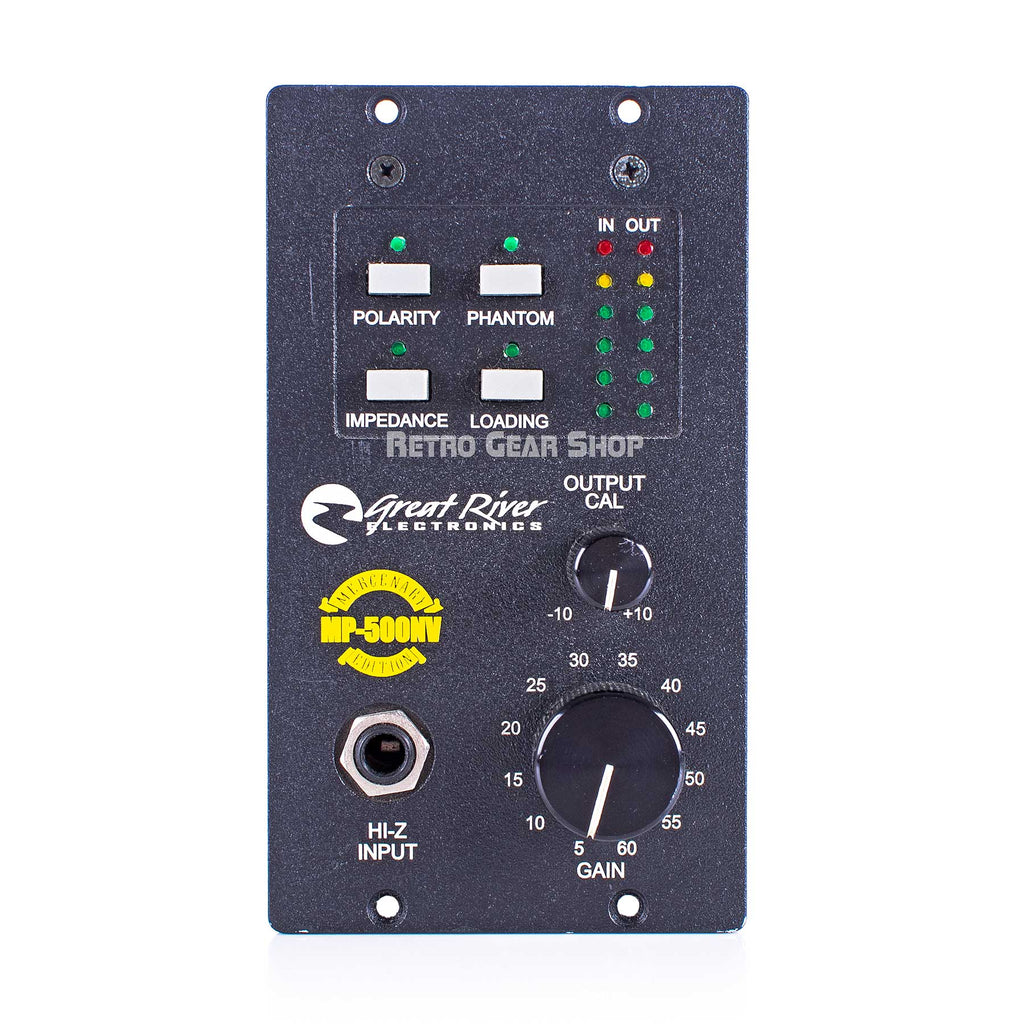 Great River Electronics MP-500NV Mic Pre Front