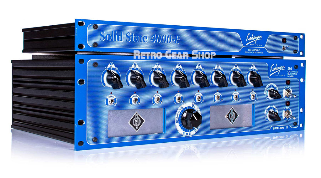 Kahayan Epsilon 2 Neumann 24 Channel Summing Mixer + Solid State 4000 E SSL