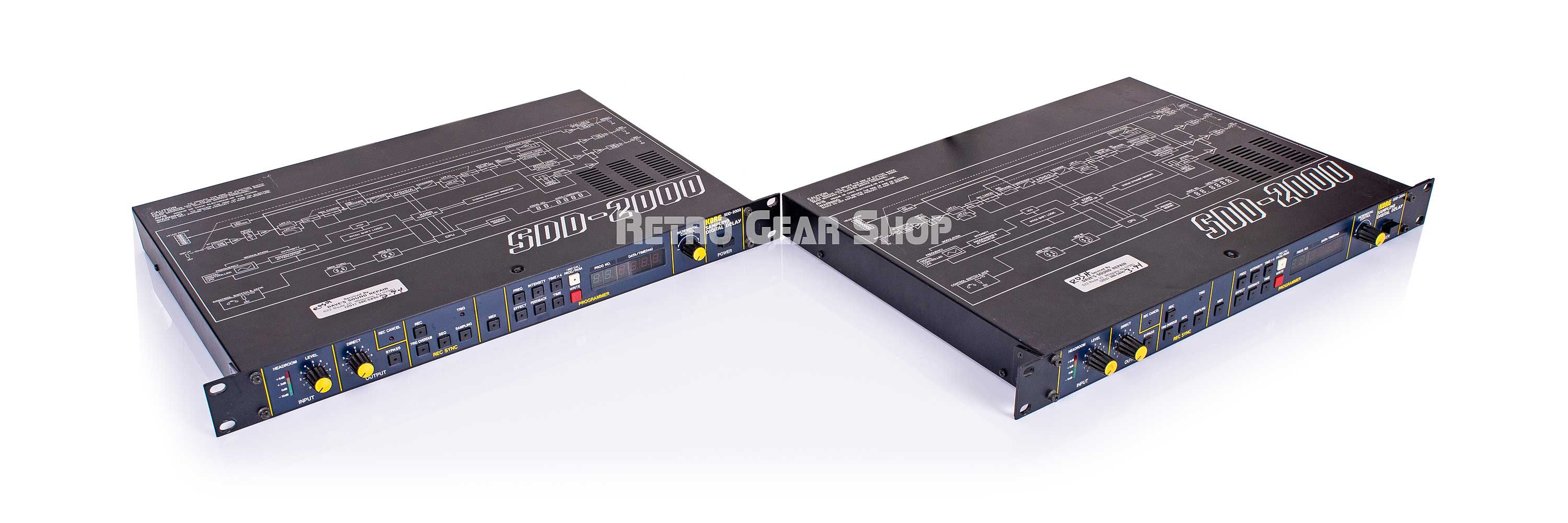 Korg SDD-2000 Sampling Digital Delay Pair Effect Unit