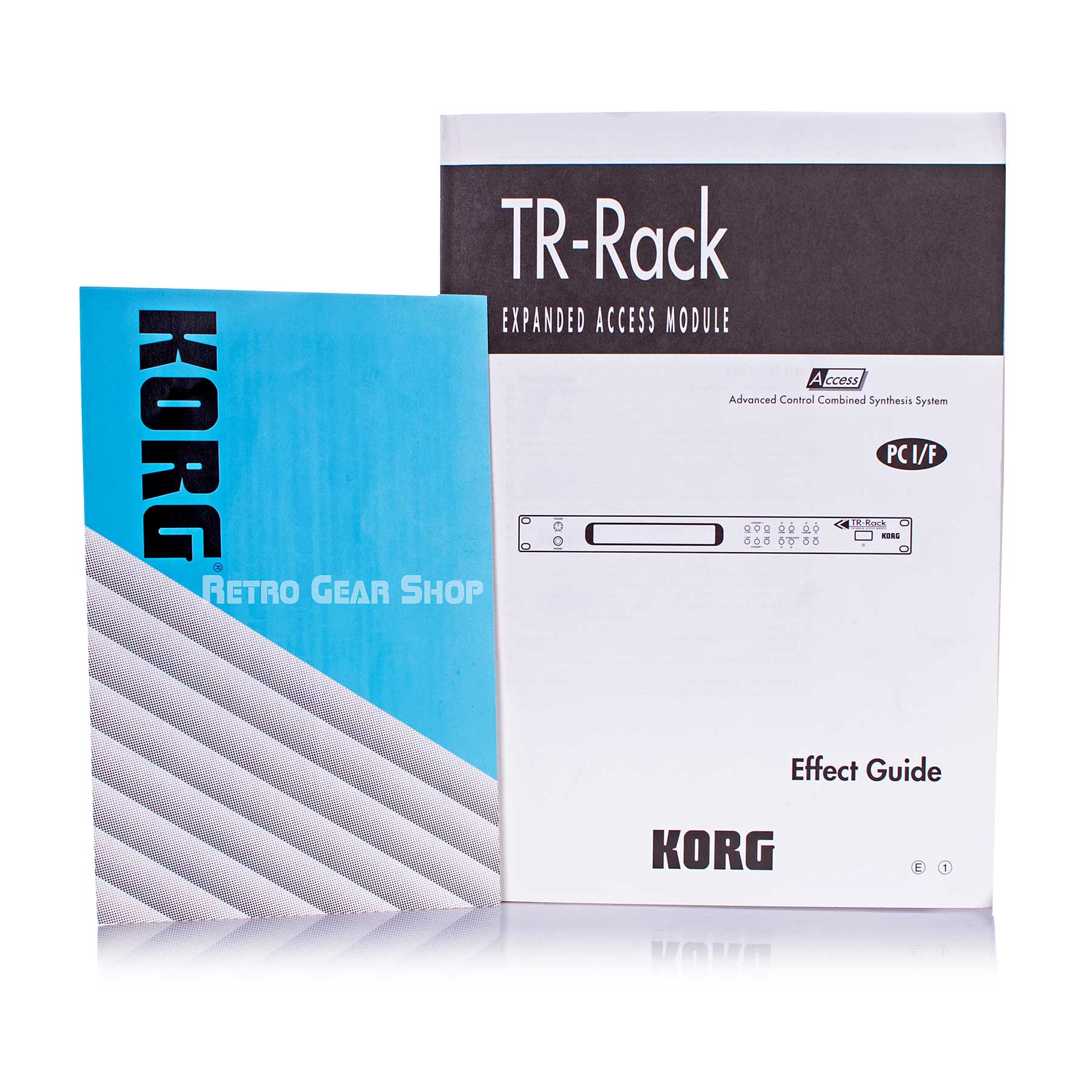 Korg Trinity TR Rack Original Manuals