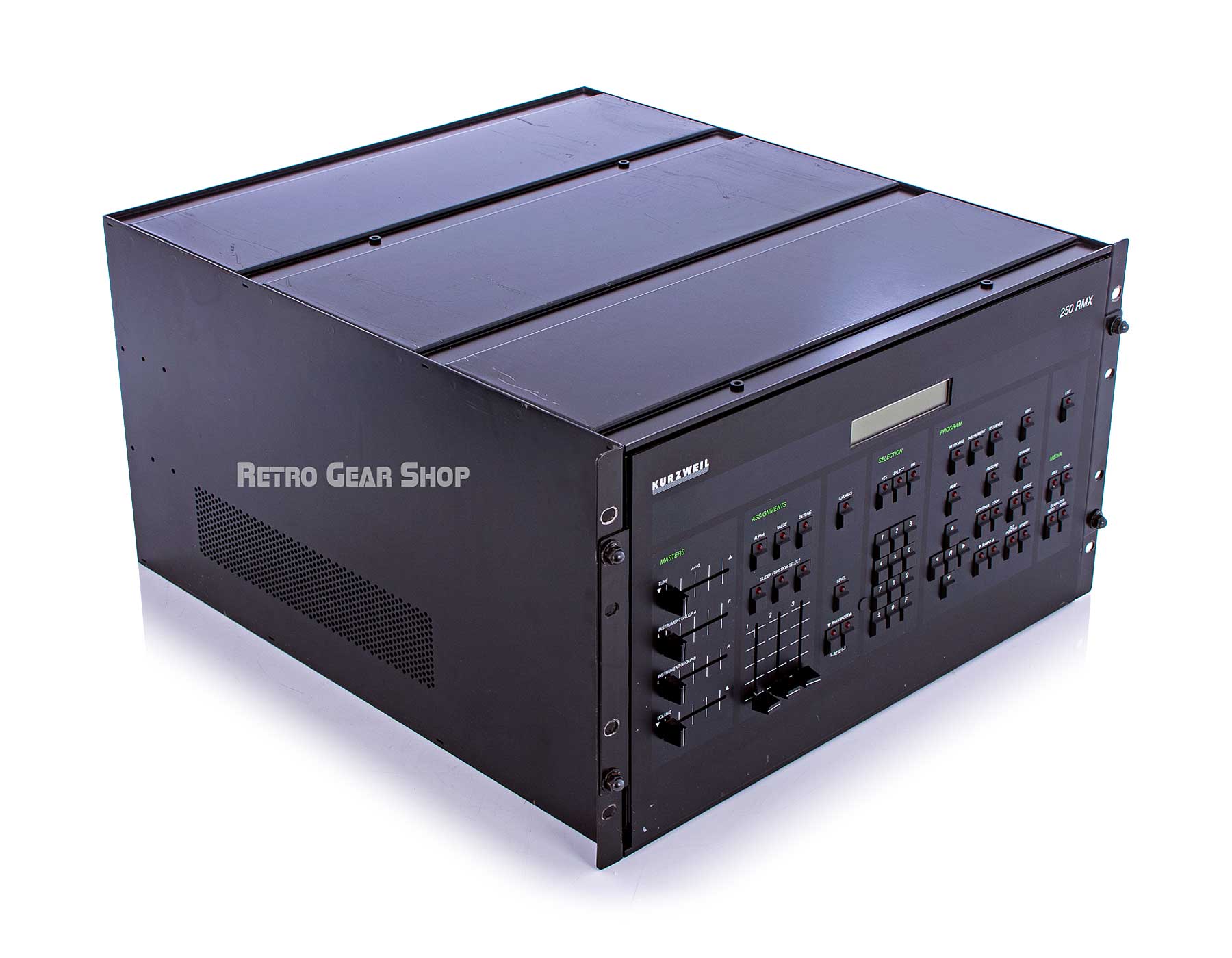 Kurzweil 250 RMX Rackmount Synthesizer Loaded KMS K250 Rare Synth