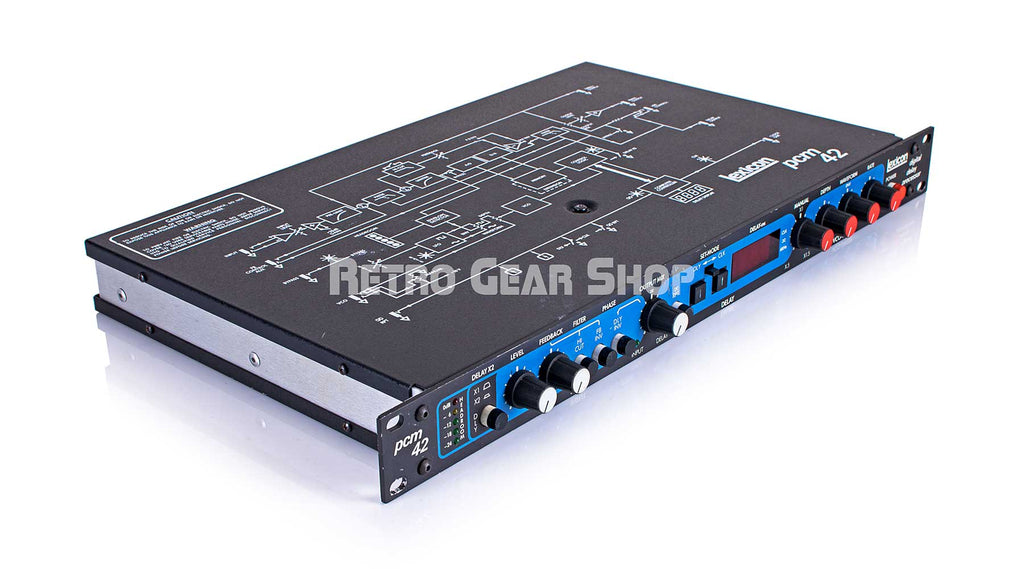 Lexicon PCM42 Digital Delay Processor Top Left