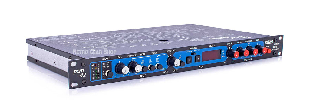 Lexicon PCM-42 Extended Delay Top Left