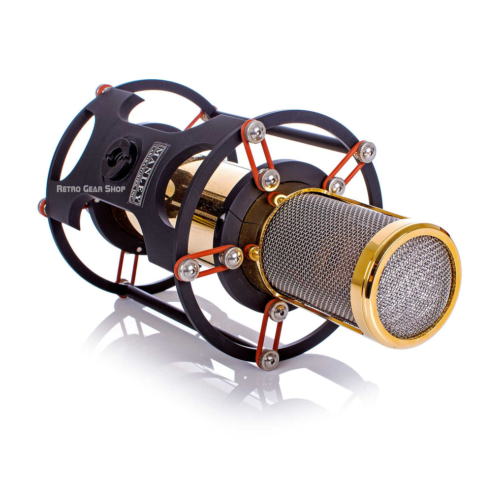 Manley Reference Gold Tube Mic Top Left