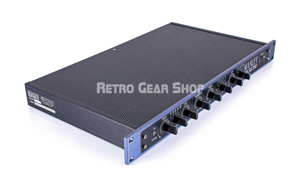 Manley Labs Enhanced Pultec EQ Mono Tube Equalizer Top Left