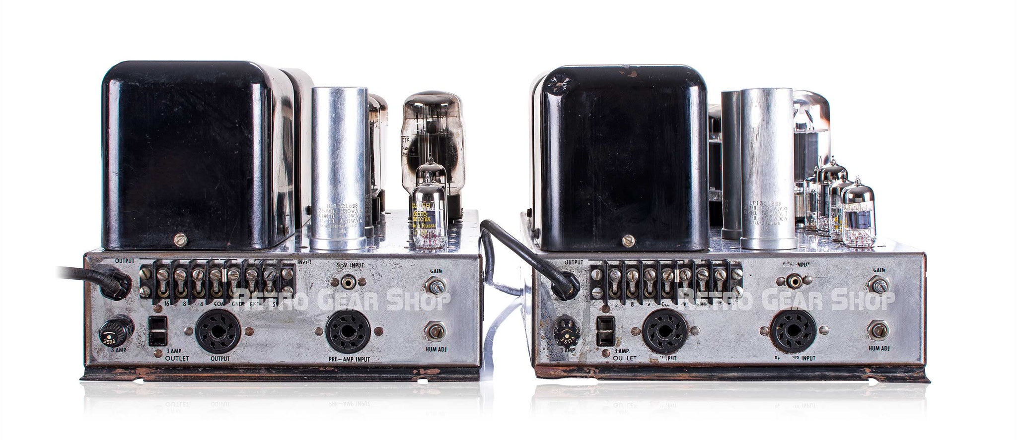 McIntosh MC-60 Stereo Pair Vacuum Tube Power Amplifier Rare Vintage ...