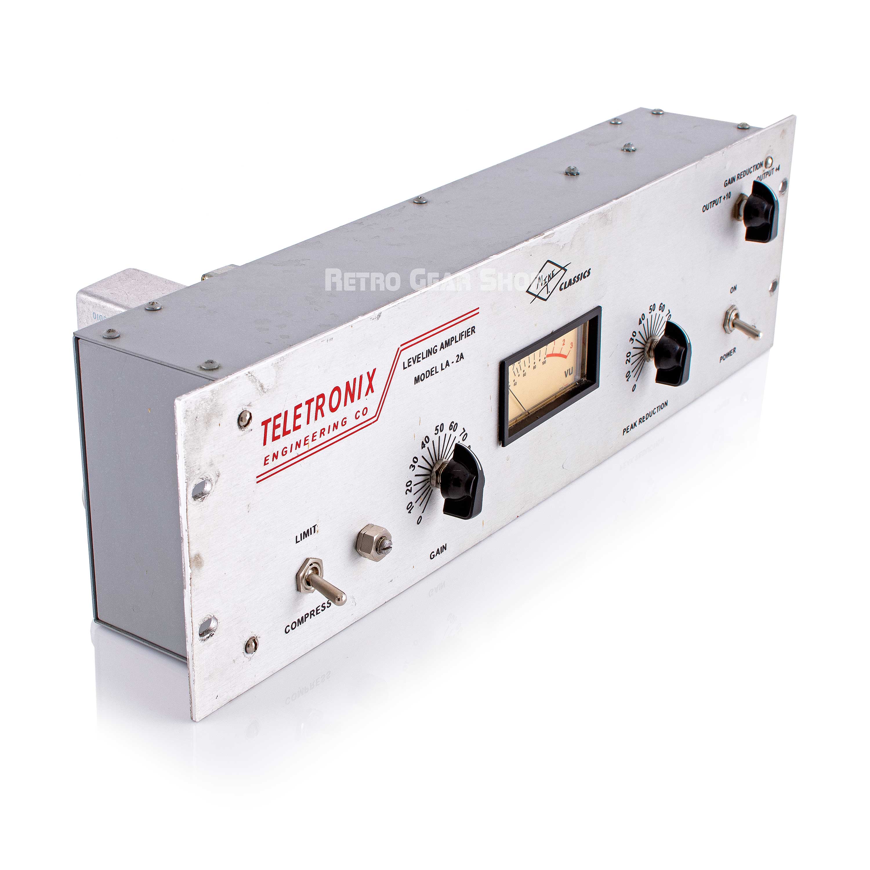MikeT Teletronix LA-2A Leveling Amplifier Tube Compressor Clone
