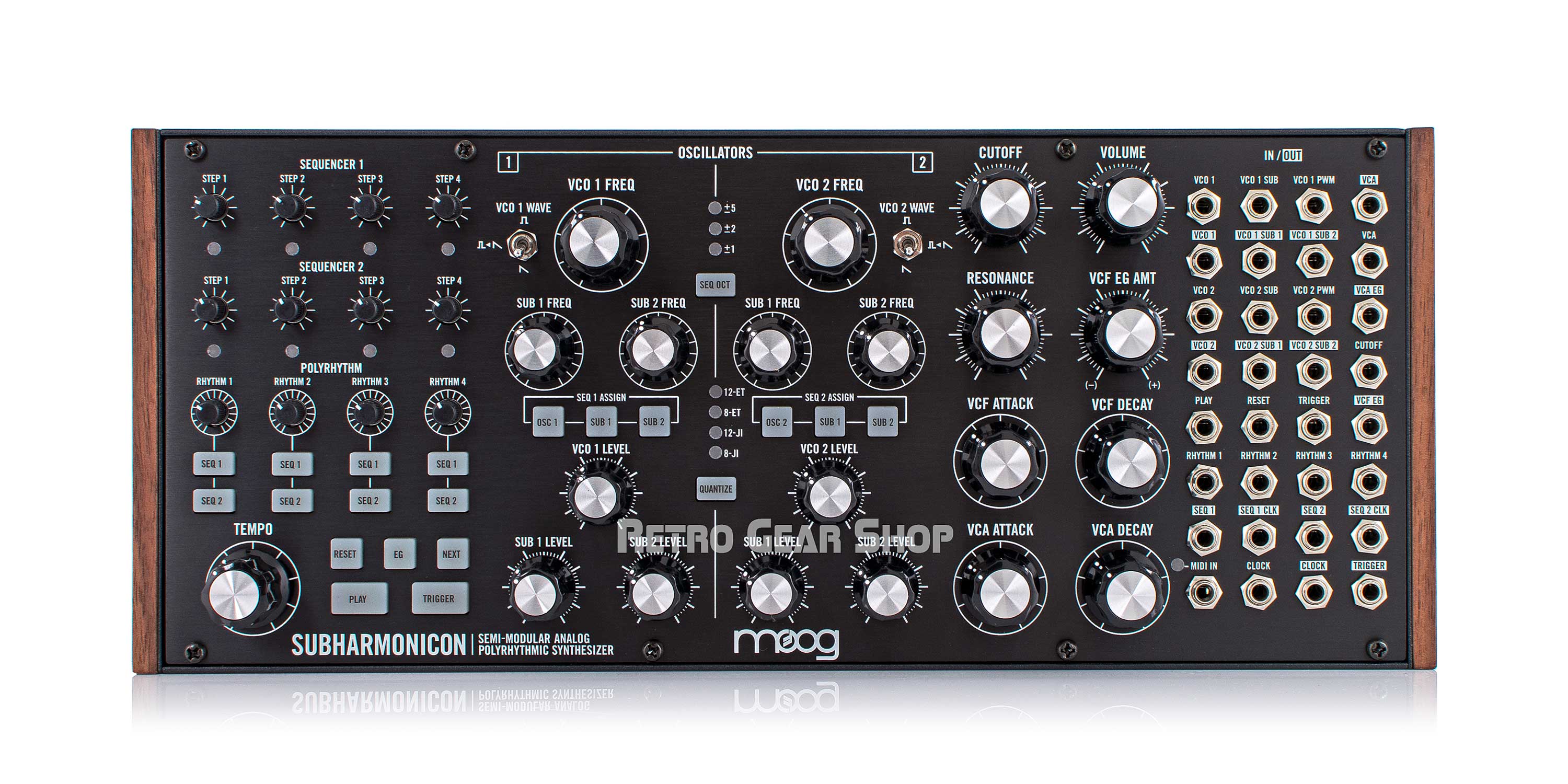 Moog Sound Studio 3 Subharmonicon DFAM Mother 32 Studio