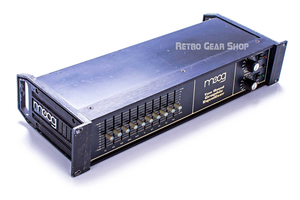 Moog Ten Band Graphic Equalizer Top Left 2